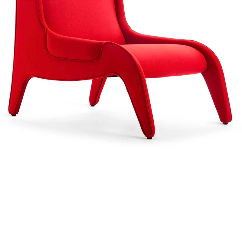 Lowline Fabric Armchair ANTROPUS, designed by Marco Zanuso for Cassina