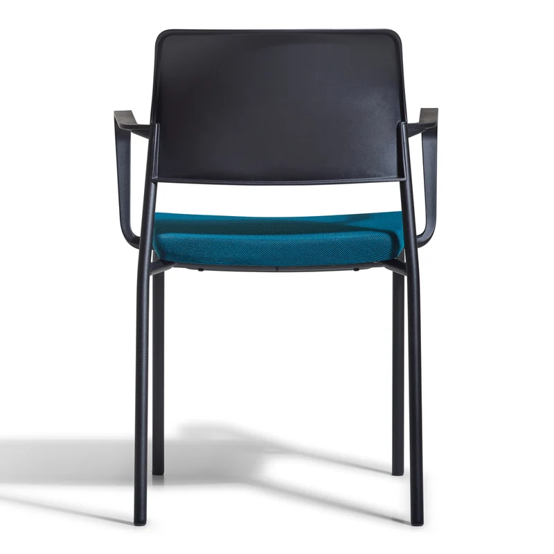 FM Asiento Besucherstuhl | Wartezimmerstuhl | Stapelstuhl 4-Fuß