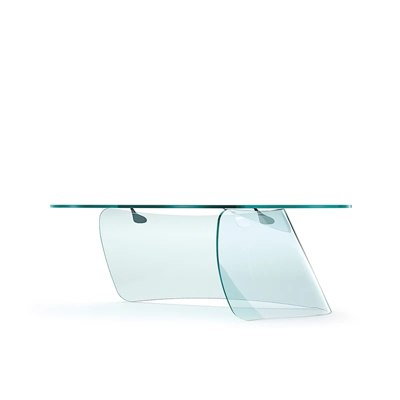 Glass Writing Desk GRAPH by Xavier Lust for FIAM