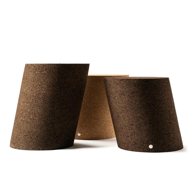 Cork Stool ALI by Jari Franceschetto for Suber