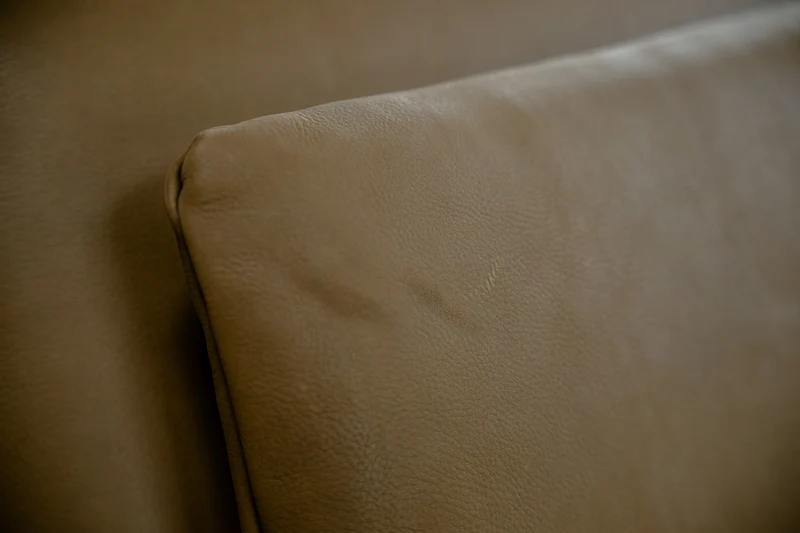 KAWOLA Sofa WIOLO Ecksofa Leder camel