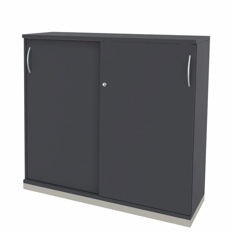 Schiebetürenschrank Style | Aktenschrank | Sidebord | Büroschrank 3OH x 1200 mm breit
