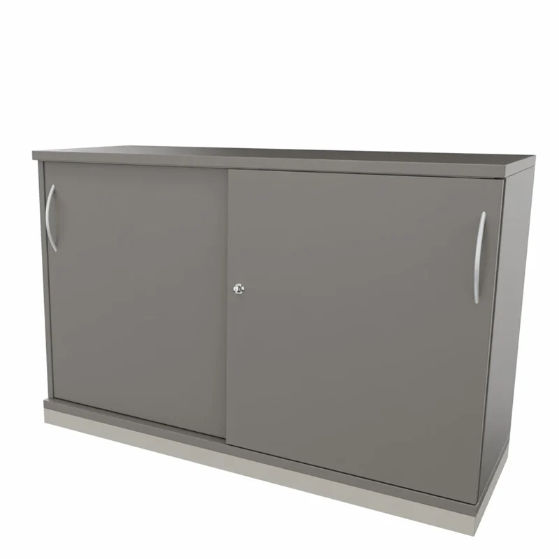 Schiebetürenschrank Style | Aktenschrank | Sidebord | Büroschrank 2OH x 1200 mm breit