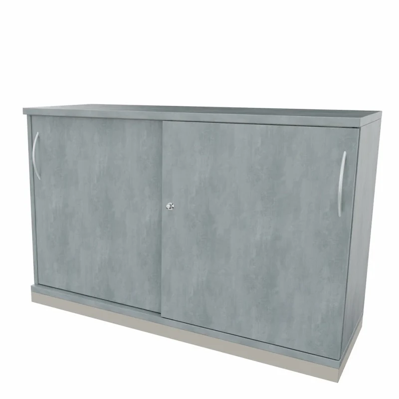 Schiebetürenschrank Style | Aktenschrank | Sidebord | Büroschrank 2OH x 1200 mm breit