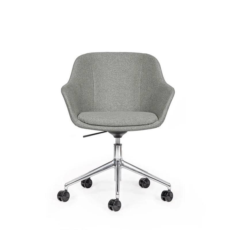 lento Drehstuhl Smart Cosy D high | Konferenzstuhl | Besucherstuhl | Wippfunktion & Rollen