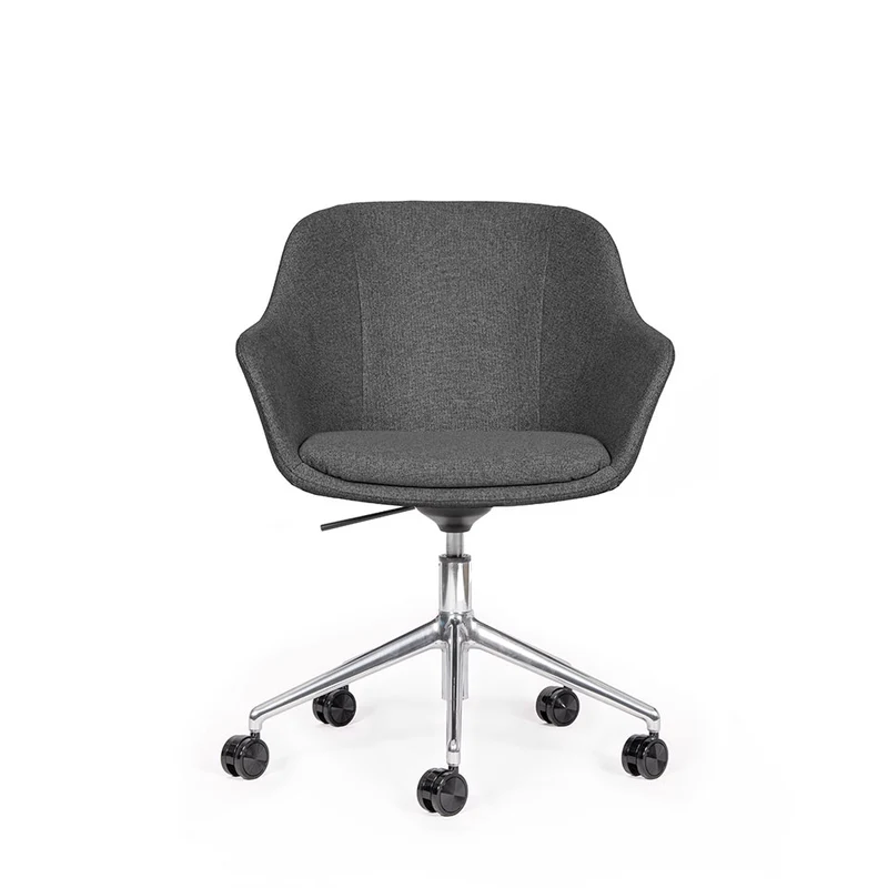 lento Drehstuhl Smart Cosy D high | Konferenzstuhl | Besucherstuhl | Wippfunktion & Rollen