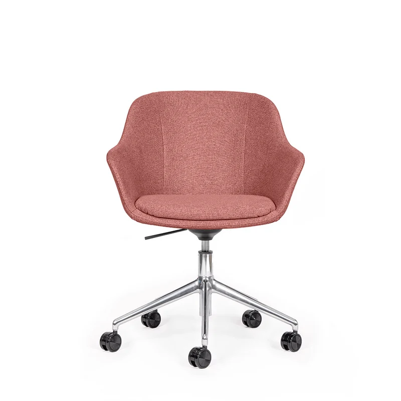 lento Drehstuhl Smart Cosy D high | Konferenzstuhl | Besucherstuhl | Wippfunktion & Rollen