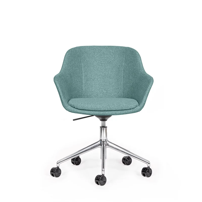 lento Drehstuhl Smart Cosy D high | Konferenzstuhl | Besucherstuhl | Wippfunktion & Rollen