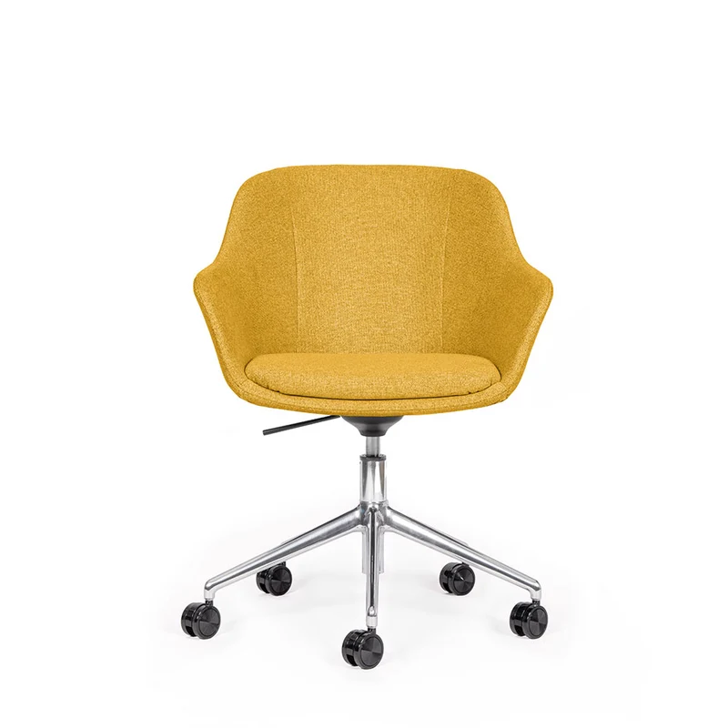 lento Drehstuhl Smart Cosy D high | Konferenzstuhl | Besucherstuhl | Wippfunktion & Rollen