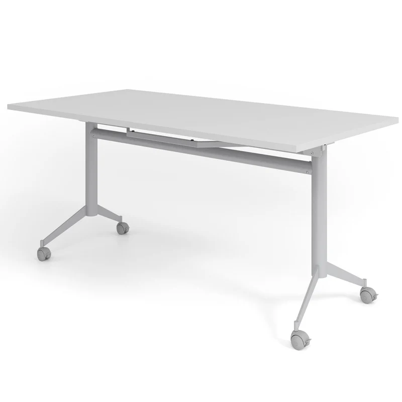 YOS Schreibtisch Pure klappbar - Klapptisch auf Rollen - 180 x 80 cm