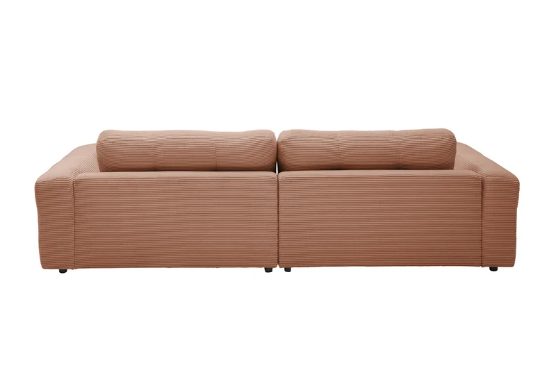 KAWOLA Sofa MIKA Ecksofa Cord rost