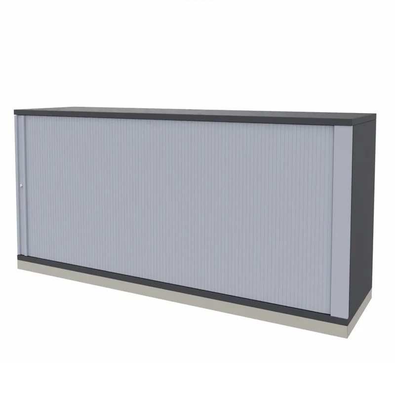 Rolladenschrank Style | Sidebord Büroschrank | 2OH x 1600 mm breit