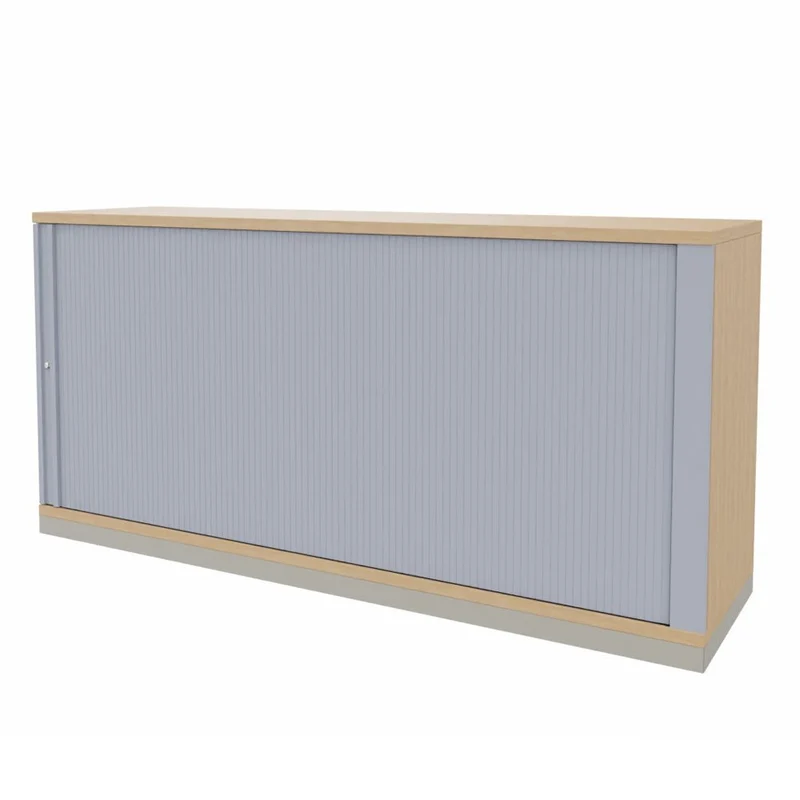 Rolladenschrank Style | Sidebord Büroschrank | 2OH x 1600 mm breit