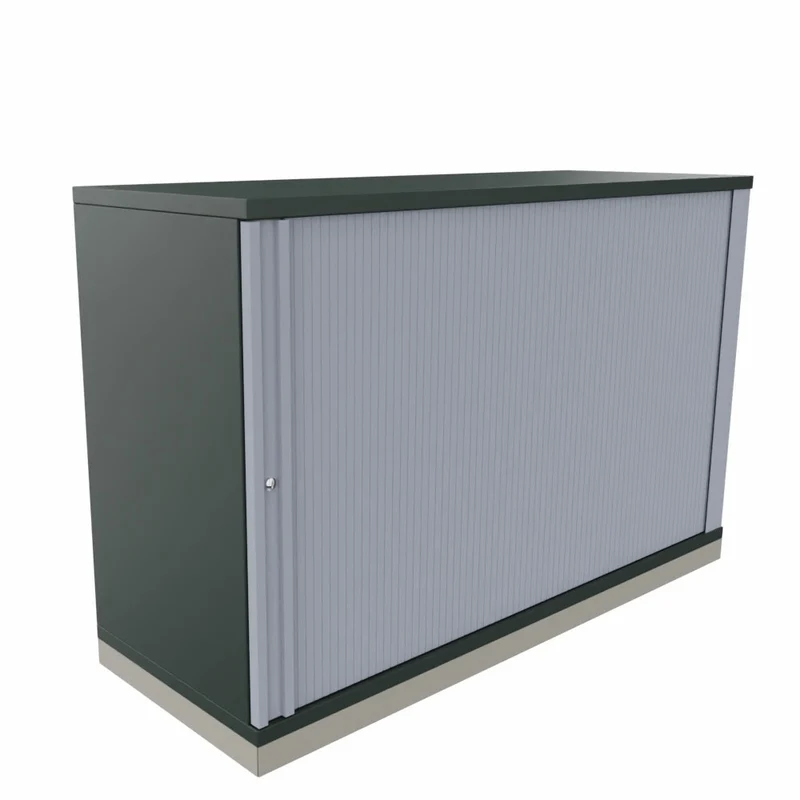 Rolladenschrank Style | Sidebord Büroschrank | 2OH x 1200 mm breit