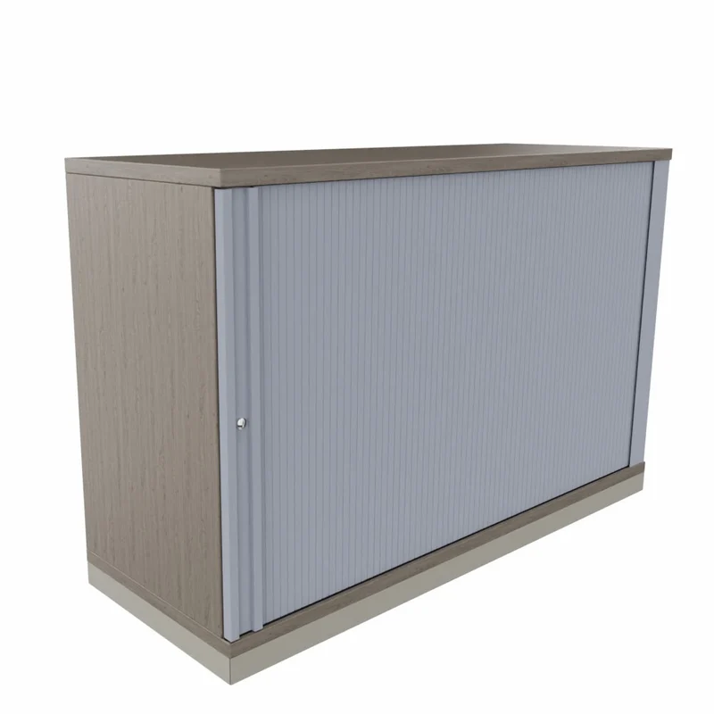 Rolladenschrank Style | Sidebord Büroschrank | 2OH x 1200 mm breit