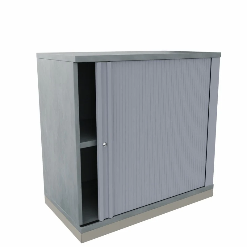 Rolladenschrank Style | Sidebord Büroschrank 2OH x 800 mm breit