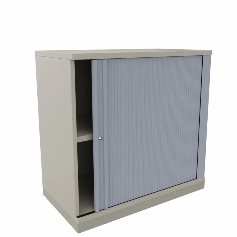 Rolladenschrank Style | Sidebord Büroschrank 2OH x 800 mm breit