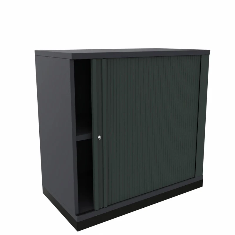 Rolladenschrank Style | Sidebord Büroschrank 2OH x 800 mm breit