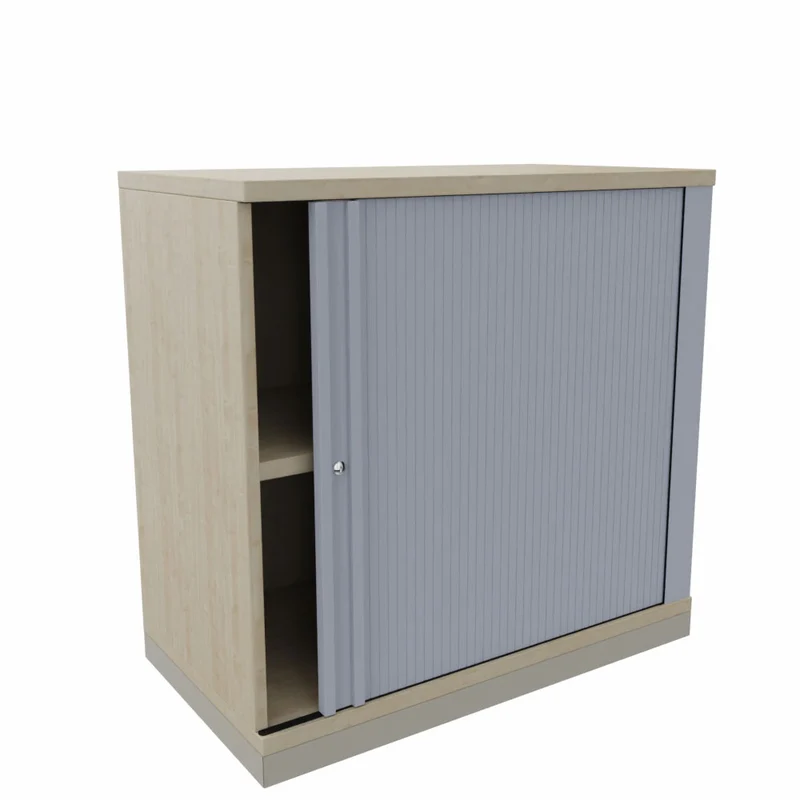 Rolladenschrank Style | Sidebord Büroschrank 2OH x 800 mm breit