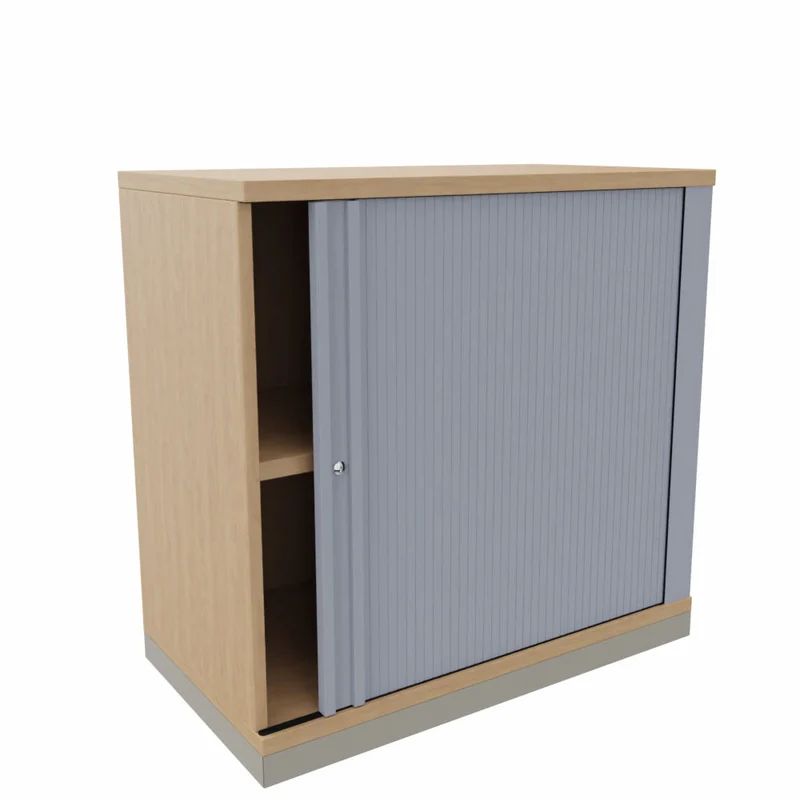Rolladenschrank Style | Sidebord Büroschrank 2OH x 800 mm breit