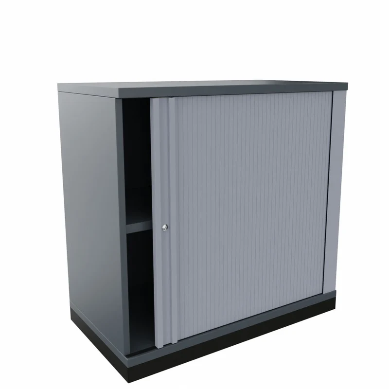 Rolladenschrank Style | Sidebord Büroschrank 2OH x 800 mm breit