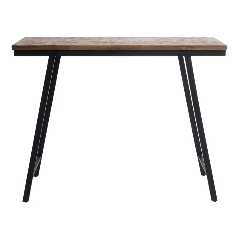 THE HERRINGBONE Stehtisch - Natur - 140 cm