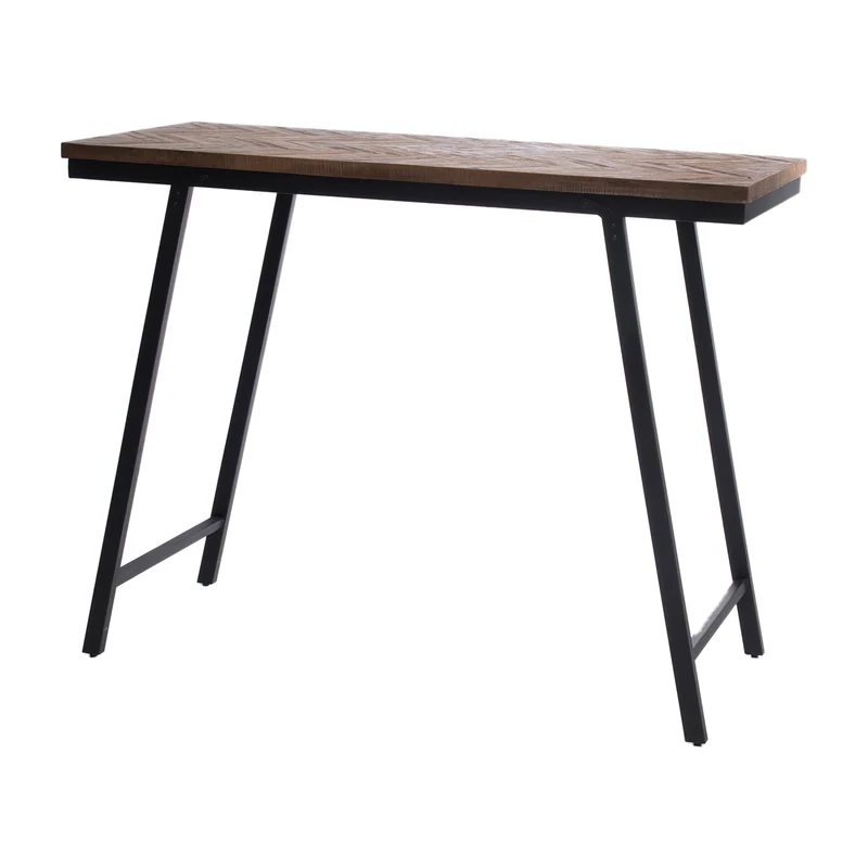 THE HERRINGBONE Stehtisch - Natur - 140 cm
