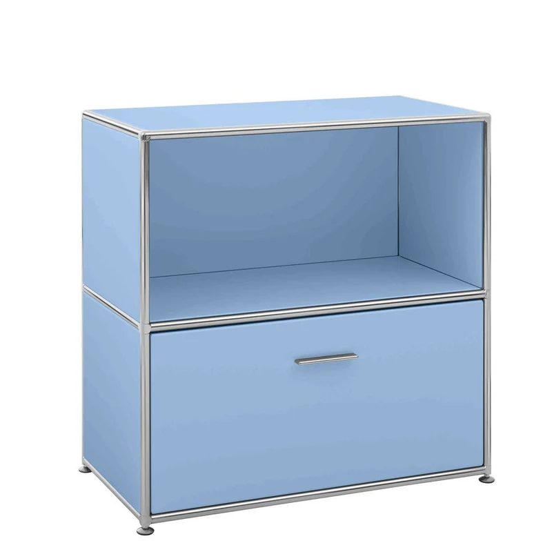 BOSSE SOLUTIONS Sideboard | Le Corbusier Lack seidenmatt | 1 Auszug