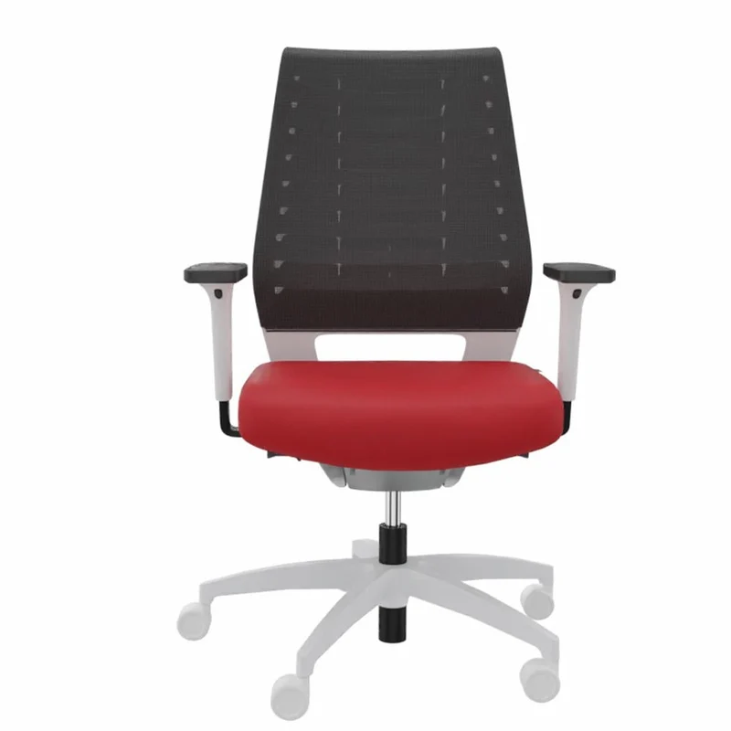 Ergonomischer Bürostuhl Dauphin X-CODE XC 5380 - Rücken Graphitgrau - Gestell Weiß