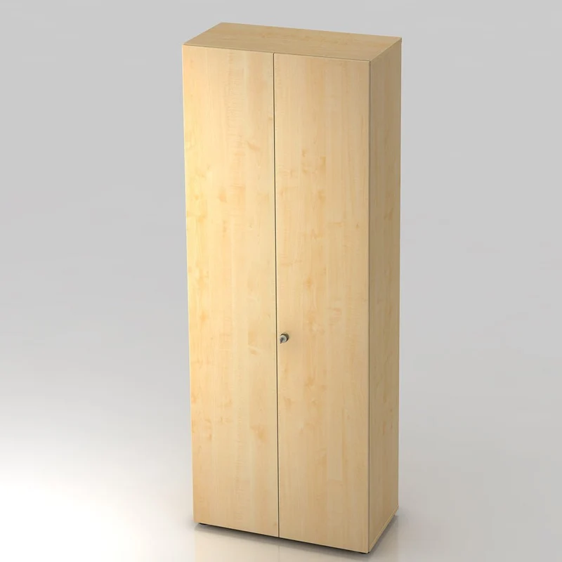Garderobenschrank Pure mit Regalböden - 6 Ordnerhöhen 80cm breit abschließbar