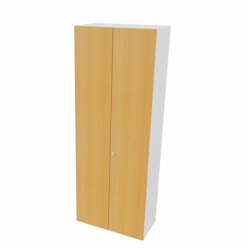 Garderobenschrank Pure mit Regalböden - 6 Ordnerhöhen 80cm breit abschließbar