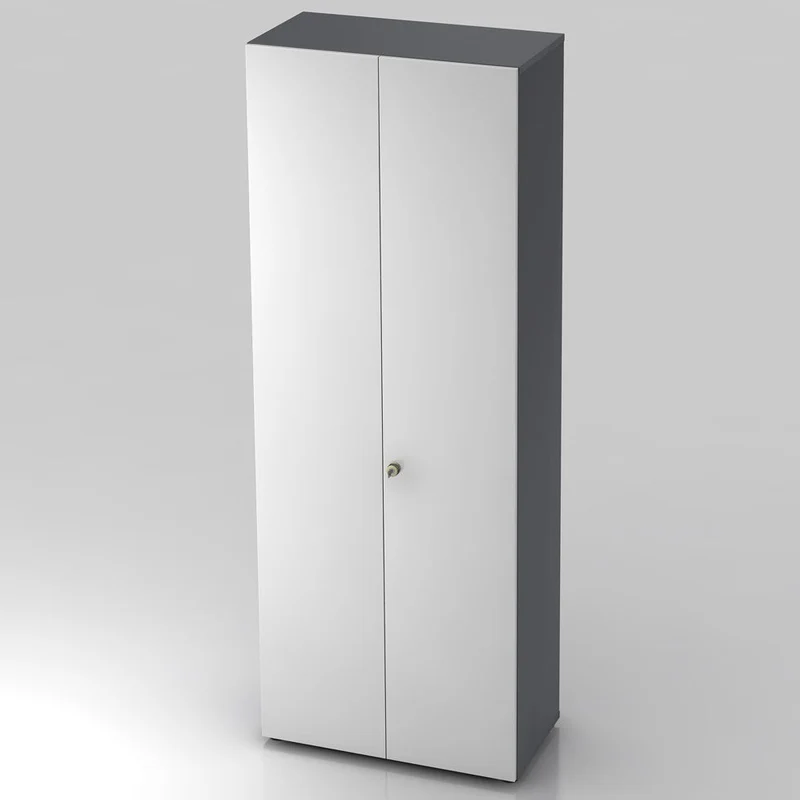 Garderobenschrank Pure - 6 Ordnerhöhen 80cm breit abschließbar