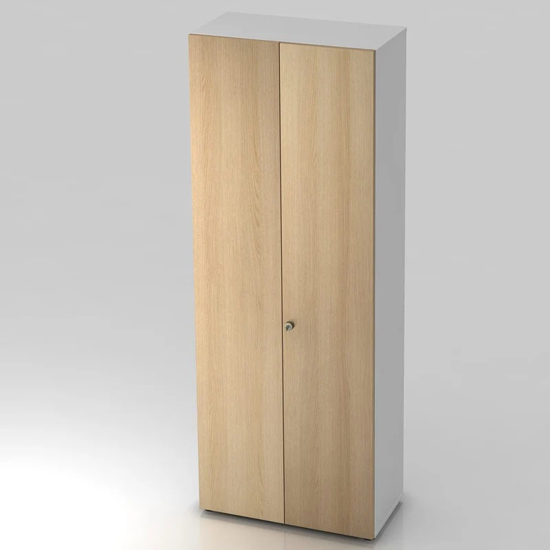 Garderobenschrank Pure - 6 Ordnerhöhen 80cm breit abschließbar