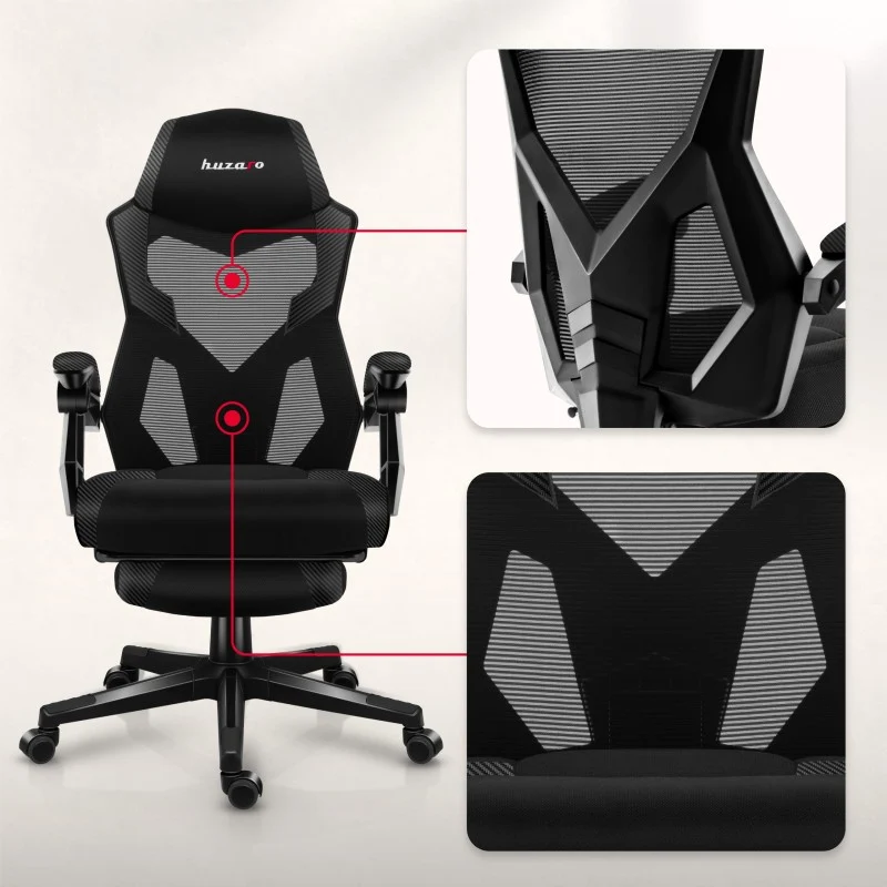 Gaming-Sessel Huzaro Combat 3.1 Carbon
