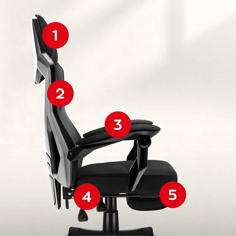 Gaming-Sessel Huzaro Combat 3.1 Carbon