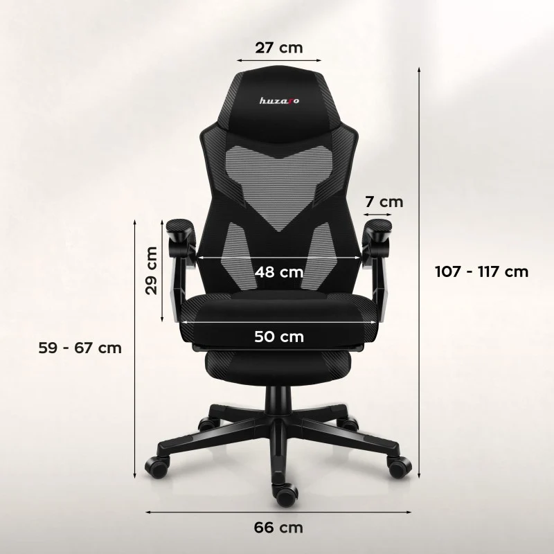 Gaming-Sessel Huzaro Combat 3.1 Carbon