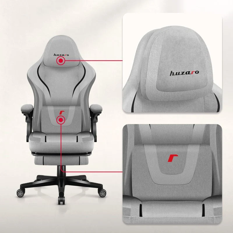Huzaro Force 4.6 Grey Gaming-Sessel