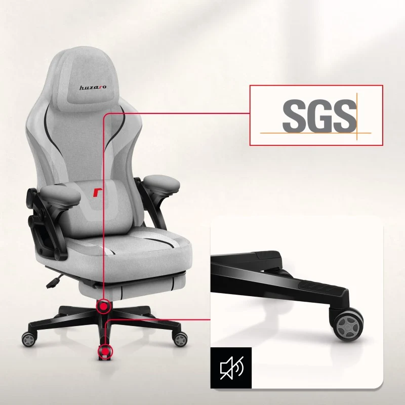 Huzaro Force 4.6 Grey Gaming-Sessel