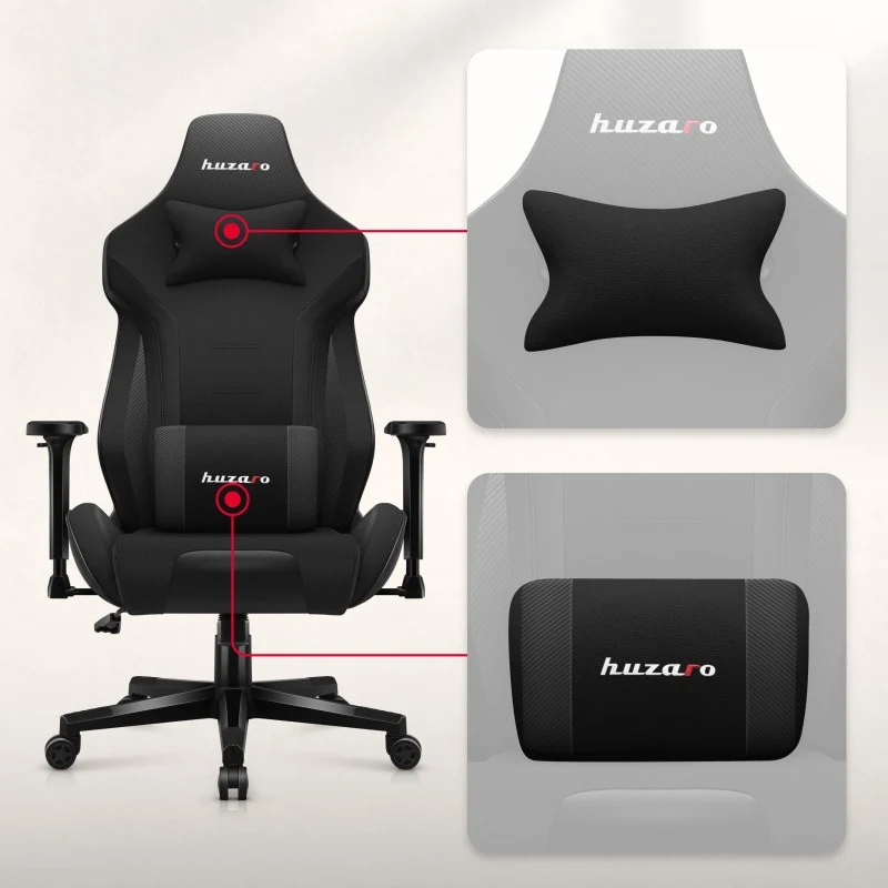 Gaming-Stuhl HUZARO FORCE 7.6 Black