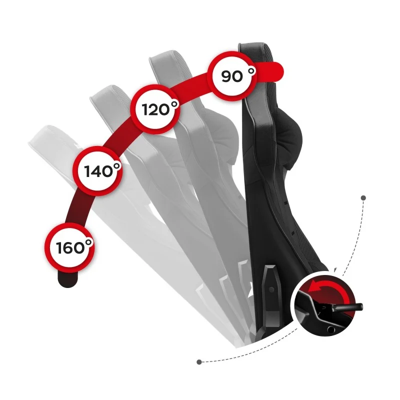 Gaming-Stuhl HUZARO FORCE 7.6 Black