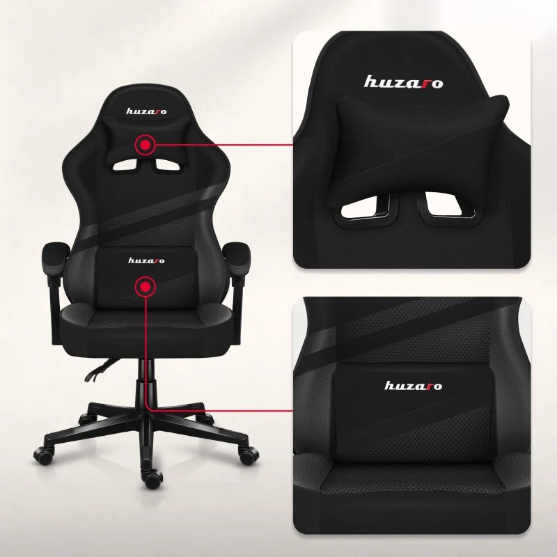Gaming-Sessel HUZARO FORCE 4.4 Carbon