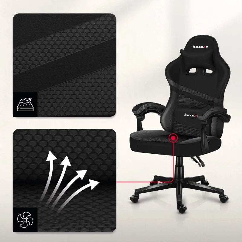 Gaming-Sessel HUZARO FORCE 4.4 Carbon