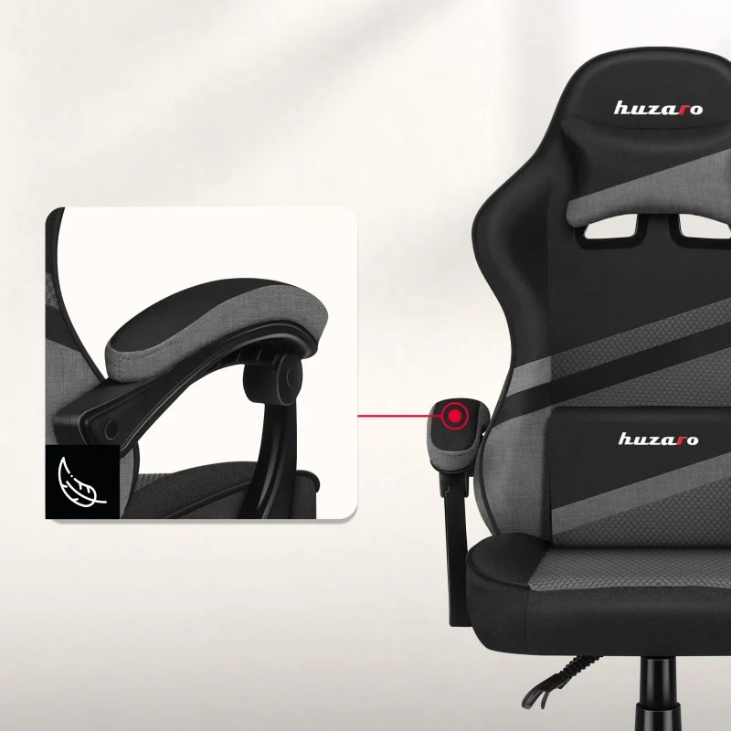 Gaming-Sessel HUZARO FORCE 4.4 Grey Mesh