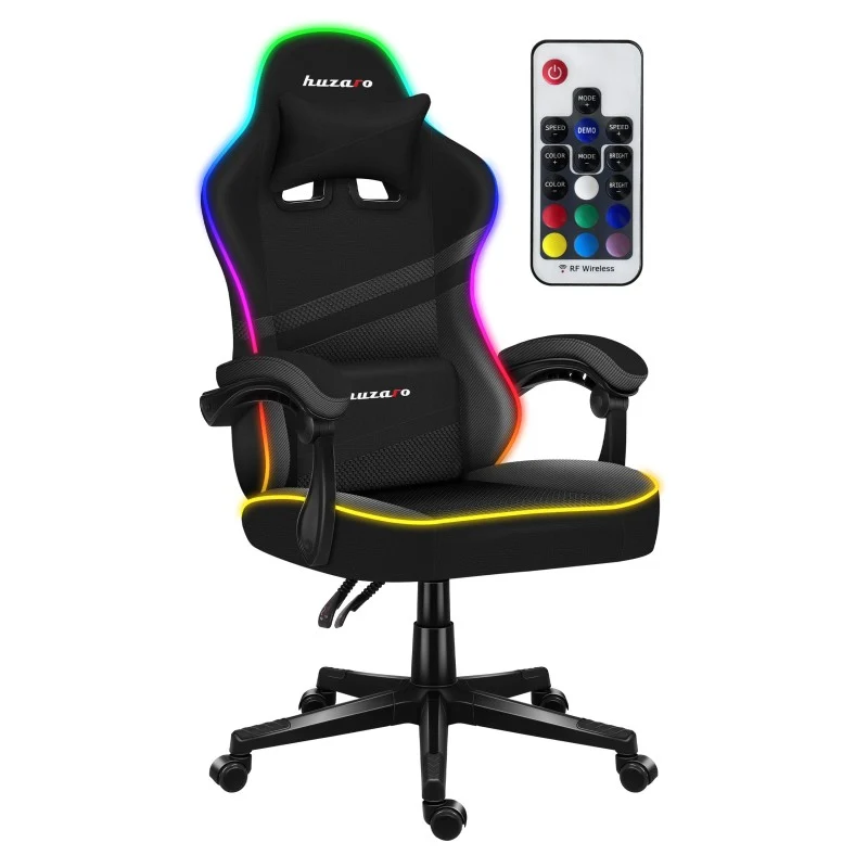 Gaming-Sessel HUZARO FORCE 4.4 RGB Schwarz