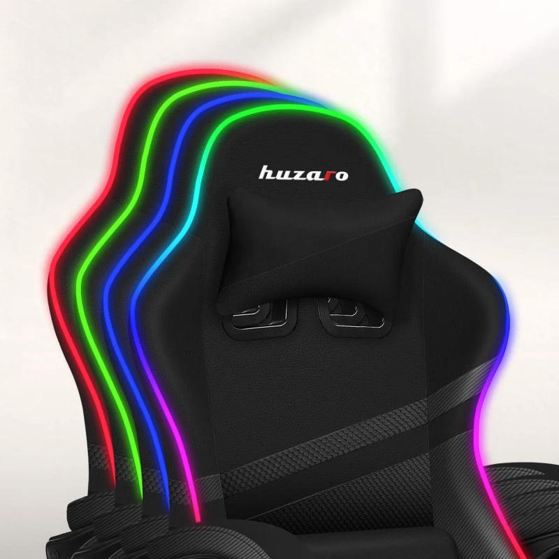 Gaming-Sessel HUZARO FORCE 4.4 RGB Schwarz