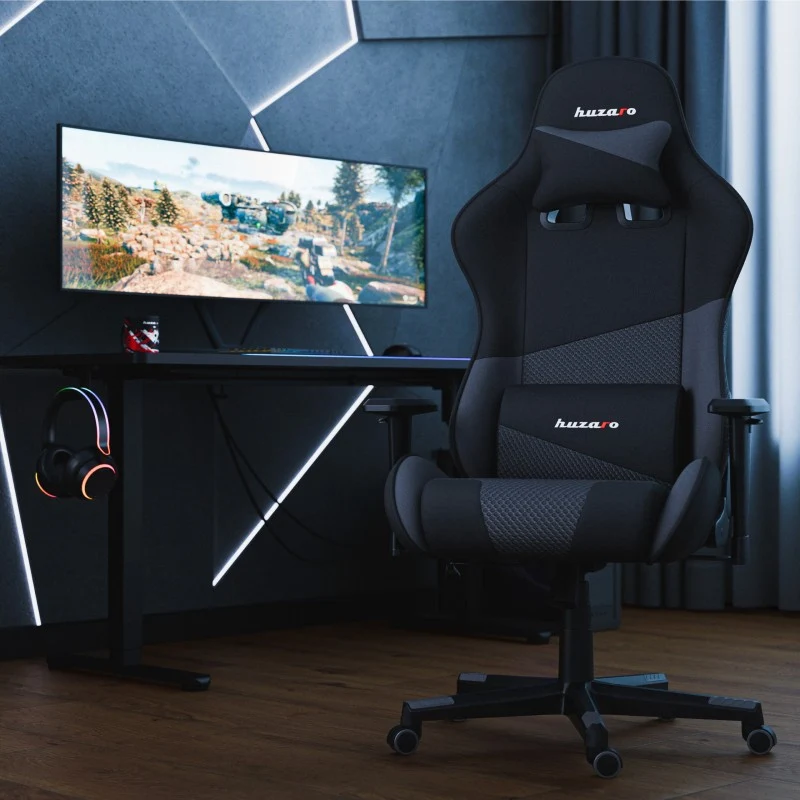 Gaming-Stuhl HUZARO FORCE 6.2 Grey Mesh