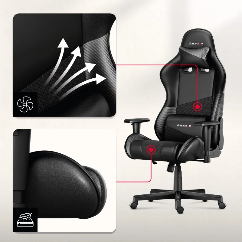 Gaming-Sessel HUZARO FORCE 6.2 Carbon