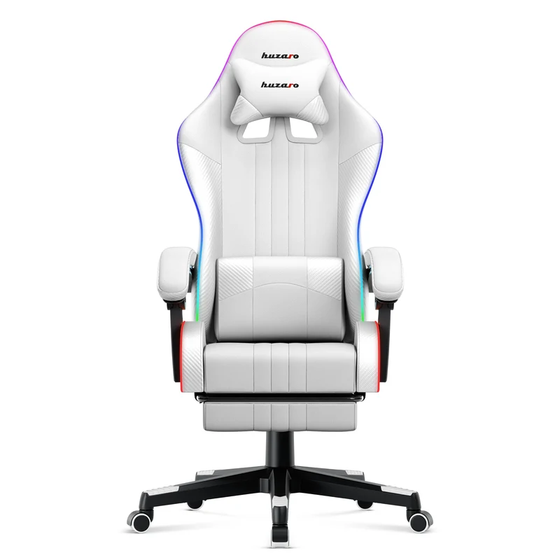 Gaming-Stuhl HUZARO Force 4.7 RGB White