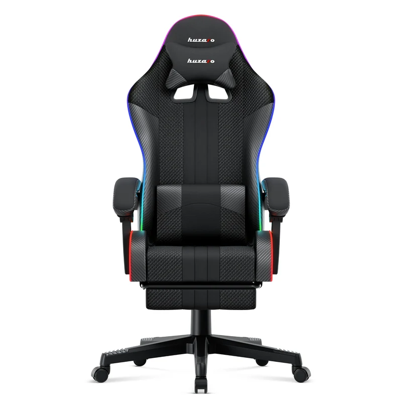 Gaming-Sessel HUZARO Force 4.7 RGB Black Mesh
