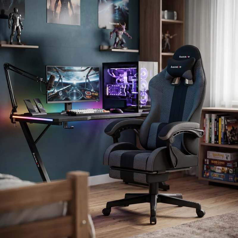 Gaming-Sessel Huzaro Force 4.7 Grey Mesh
